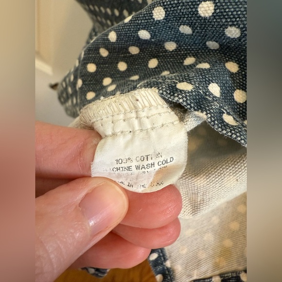 Utility Canvas Made in USA Polka Dot Top size XS - Picture 5 of 9